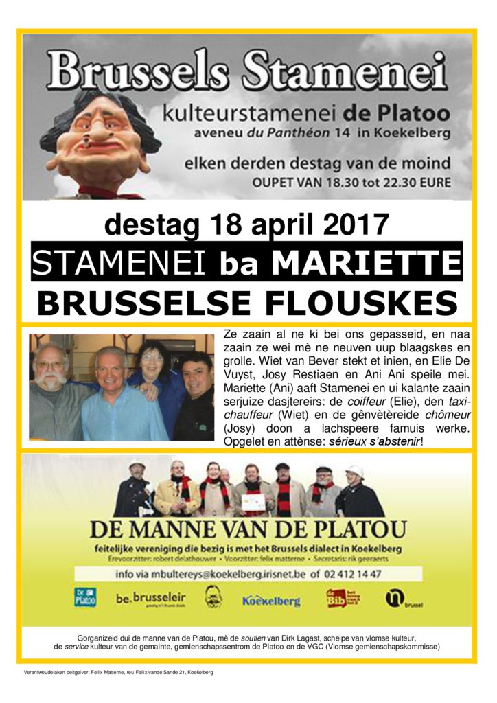 Brussels Stamenei – Brusselse Flouskes