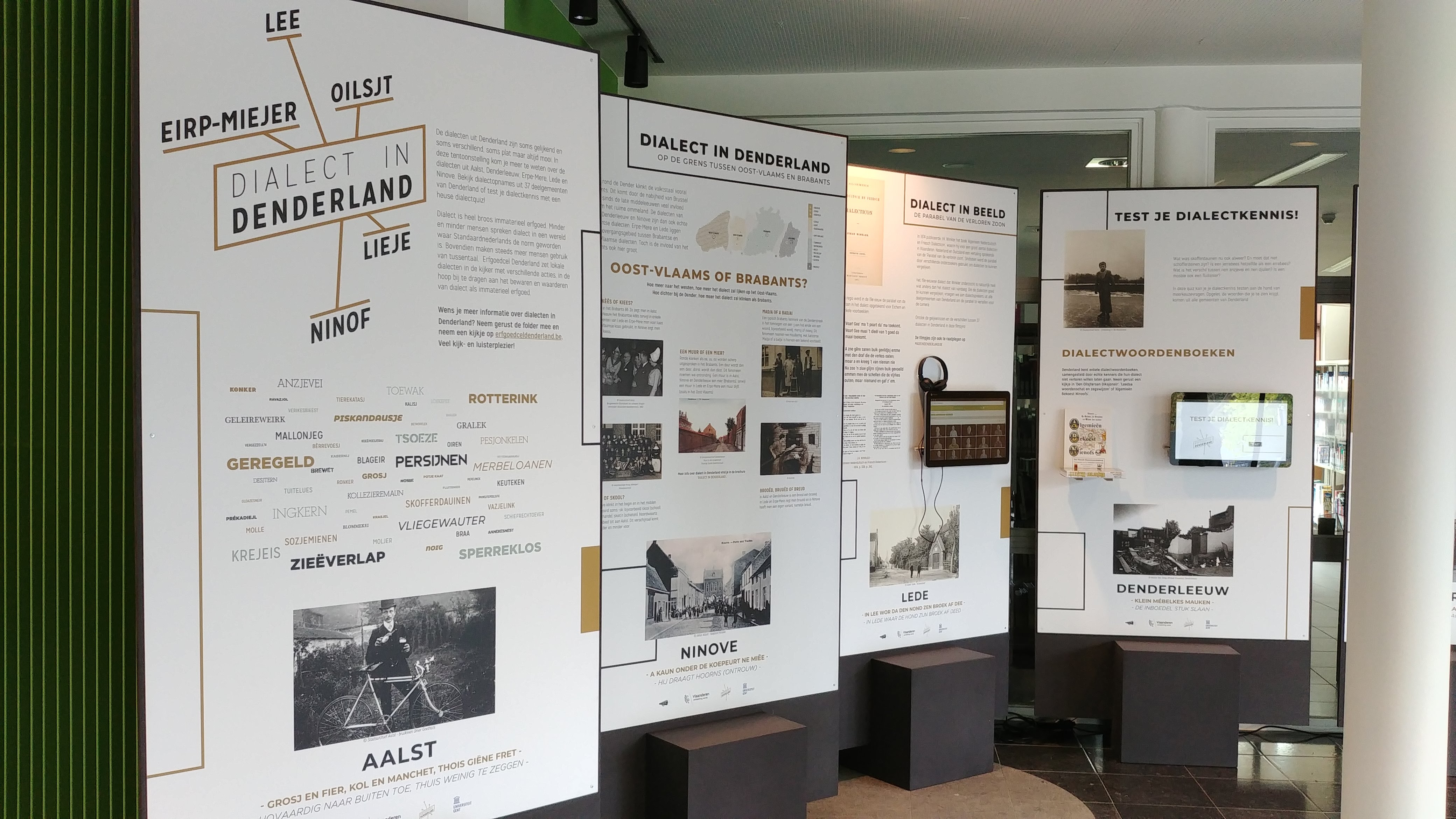 Dialect In Denderland – Een Rondreizende Tentoonstelling