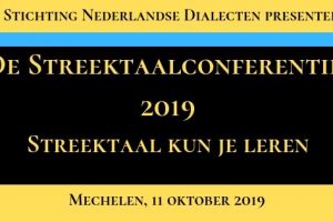 Streektaalconferentie 2019